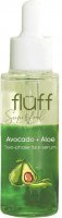 FLUFF - Superfood - Avocado + Aloe Two Phase Face Serum - Two-phase serum booster with aloe and avocado - 40 ml