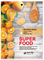Eyenlip Beauty - Super Food - Orange Mask - Sheet mask - Illuminates, tones, soothes - Orange - 23 ml