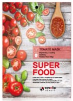 Eyenlip Beauty - Super Food - Tomato Mask - Maska w płacie - Rozjaśnia, chłodzi, przywraca witalność - Pomidor - 23 ml
