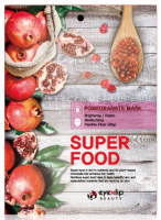 Eyenlip Beauty - Super Food - Pomegranate Mask - Sheet mask - Illuminates, tones, moisturizes - Pomegranate - 23 ml