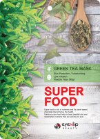Eyenlip Beauty - Super Food - Green Tea Mask - Maska w płacie - Nawilża, chroni, łagodzi - Zielona herbata - 23 ml