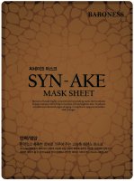 BARONESS - Syn-Ake Mask Sheet - Przeciwzmarszczkowa maska w płacie do twarzy z peptydem Syn-Ake- 21 g