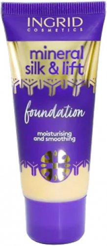 INGRID - MINERAL SILK & LIFT - Foundation moisturizing and smoothing - Podkład nawilżająco-wygładzający - 30 ml - 29 - PORCELAIN