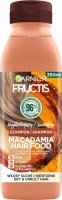 GARNIER - FRUCTIS - Macadamia Hair Food Shampoo - Wegański, wygładzający szampon do włosów suchych i niesfornych - 350 ml