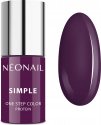 NeoNail - SIMPLE - ONE STEP COLOR - UV GEL POLISH - UV hybrid varnish - 7.2 ml - 8156-7 - DETERMINED - 8156-7 - DETERMINED