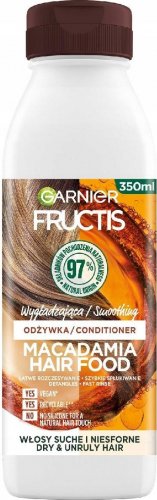 GARNIER - FRUCTIS - Macadamia Hair Food - Regenerating conditioner for damaged hair - 350 ml