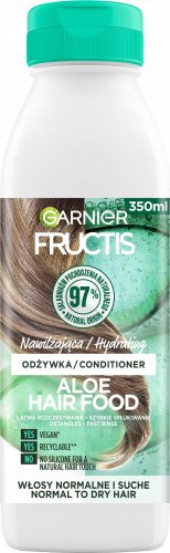 GARNIER - FRUCTIS - Aloe Hair Food - Nawilżająca odżywka do włosów normalnych i suchych - 350 ml