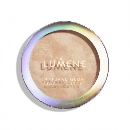 LUMENE - Natural Glow Highlighter - Prasowany rozświetlacz - 1 Luminous Glow - 8.5 g