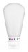 NOBLE - Silicone travel bottle - 89 ml - WHITE