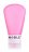 NOBLE - Silicone travel bottle - 60 ml - PINK