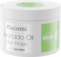 Nacomi - Avocado Oil Hair Mask with keratin - Maska do włosów z olejkiem awokado i keratyną - 200 ml