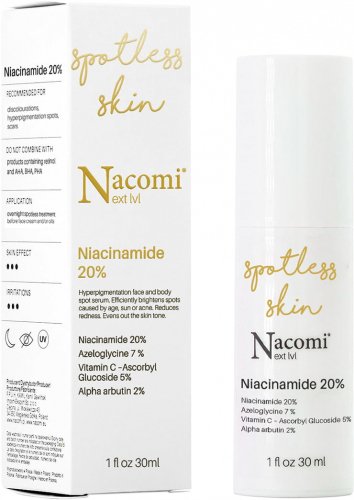 Nacomi Next Level - Niacinamide 20% - Point serum for hyperpigmentation with intense action - 30 ml