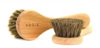NOBLE - Gentle dry face massage brush - Horsehair - SCZ14