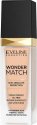 Eveline Cosmetics - WONDER MATCH Foundation - Luksusowy podkład dopasowujący się do skóry z kwasem hialuronowym - 30 ml - 11 - ALMOND - 11 - ALMOND