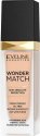 Eveline Cosmetics - WONDER MATCH Foundation - Luksusowy podkład dopasowujący się do skóry z kwasem hialuronowym - 30 ml - 16 - LIGHT BEIGE - 16 - LIGHT BEIGE