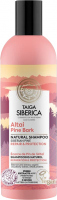 NATURA SIBERICA - Taiga Siberica Natural Shampoo - Naturalny szampon do włosów - Odbudowa i ochrona - Kora ałtajskiej sosny - 270 ml