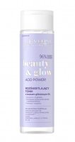 Eveline Cosmetics - Beauty & Glow Acid Power! - Rozświetlający tonik z kwasem glikolowym 5% - 200 ml