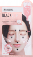 MEDIHEAL - BLACK CHIP CIRCLE POINT MASK - Akupresurowa maska do twarzy w płacie przeciwzmarszczkowa - 25 ml 