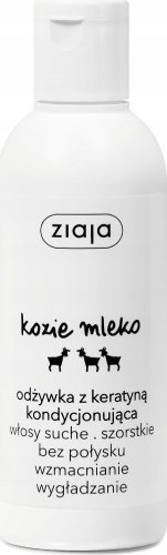 ZIAJA - Goat's milk - Conditioner with keratin for dry, coarse and shine-free hair - 200 ml