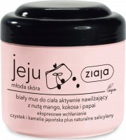 ZIAJA - Jeju Young Skin - Moisturizing white body mousse with a hint of mango, coconut and papaya - 200 ml
