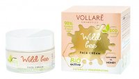 VOLLARE - Wild bee - Naturally regenerating face cream - honey, sunflower oil - 50ml