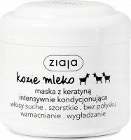 ZIAJA - Kozie Mleko - Maska z keratyną intensywnie kondycjonująca - Włosy suche - 200 ml