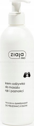 ZIAJA - Pro - Cream Conditioner for massage of hands and nails - 270 ml