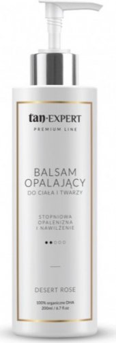 Tan Expert - Tanning lotion for body and face - Desert Rose - 200 ml