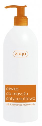 ZIAJA - Vegan Massage Oil - Anti-cellulite - 500 ml