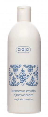 ZIAJA - Creamy soap with silk for washing and bathing - 500 ml