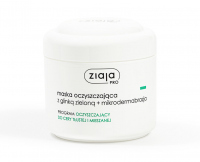 ZIAJA - Pro - Maska oczyszczająca z zieloną glinką + mikrodermabrazja - 250 ml