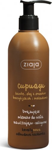 ZIAJA - Cupuacu - Brązujące mleczko do ciała - 300 ml