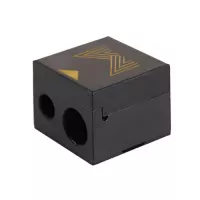 Many Beauty - Professional, double pencil sharpener - Black