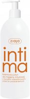 ZIAJA - INTIMA - Kremowy płyn do higieny intymnej z kwasem askorbinowym - Przeciw podrażnieniom - 500 ml