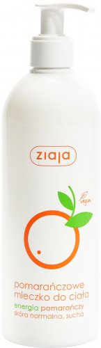 ZIAJA - Orange body milk - Normal and dry skin - 400 ml