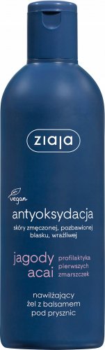ZIAJA - Antioxidation - Moisturizing shower gel with balm - Acai Berries - 300 ml
