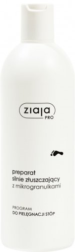 ZIAJA - Pro - Preparat silnie złuszczający do stóp z mikrogranulkami - 400 ml