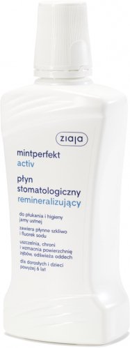 ZIAJA - Mintperfect Active - Dental liquid for oral hygiene - Remineralizing - 500 ml