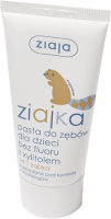 ZIAJA - Ziajka - Pasta do zębów dla dzieci bez fluoru z ksylitolem - Od 1 ząbka - 50 ml