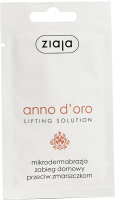 ZIAJA - Anno D'Oro - Mikrodermabrazja do skóry dojrzałej 40+ - Zabieg domowy przeciw zmarszczkom - 7 ml