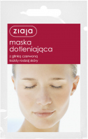 ZIAJA - Maska dotleniająca z czerwoną glinką - 7 ml