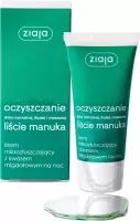 ZIAJA - Liście Manuka - Krem mikrozłuszczający na noc - Skóra tłusta i mieszana - 50 ml