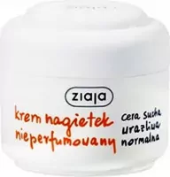 ZIAJA - Krem do twarzy - Cera sucha, wrażliwa i normalna - Nagietek nieperfumowany - 50 ml