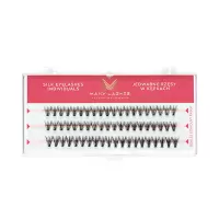 Many Beauty - Many Lashes - Silk Eyelashes Individuals - Silk eyelash tufts - 20D - 0,07 mm