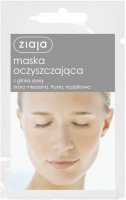 ZIAJA - Maska oczyszczająca z szarą glinką - Skóra mieszana, tłusta i trądzikowa - 7 ml