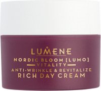 LUMENE - LUMO - NORDIC BLOOM VITALITY - Anti-Wrinkle & Revitalize Rich Day Cream -  50 ml