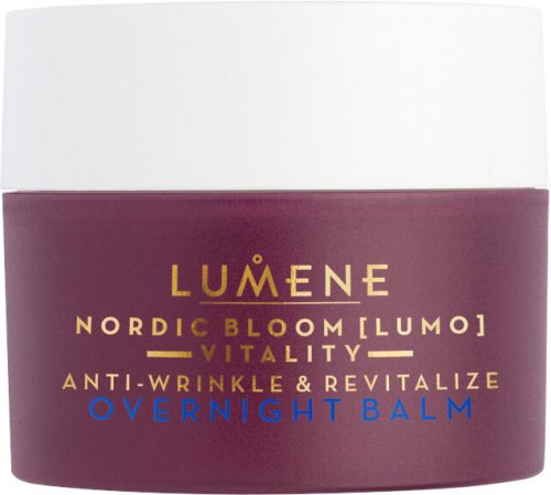 LUMENE - LUMO - NORDIC BLOOM VITALITY - Anti-Wrinkle & Revitalize Overnight Balm - Przeciwzmarszczkowo-rewitalizujący balsam do twarzy na noc - 50 ml