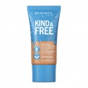 RIMMEL - Kind & Free Moisturising Skin Tint Foundation - Wegański podkład nawilżający do twarzy - 30 ml - 150 - ROSE VANILLA - 150 - ROSE VANILLA
