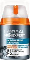 L'Oréal - MEN EXPERT - MAGNESIUM DEFENSE - 24H Moisturiser - Hypoallergenic moisturizing face cream - 50 ml