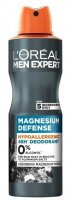 L'Oréal - MEN EXPERT - MAGNESIUM DEFENSE - Hipoalergiczny dezodorant w spray'u 48H - 150 ml